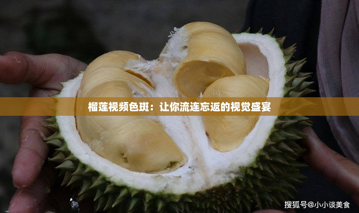 榴莲视频色斑：让你流连忘返的视觉盛宴