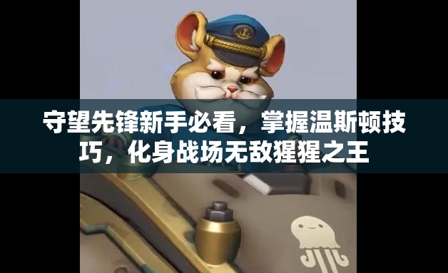 守望先锋新手必看，掌握温斯顿技巧，化身战场无敌猩猩之王