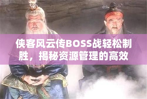 侠客风云传BOSS战轻松制胜，揭秘资源管理的高效打法技巧