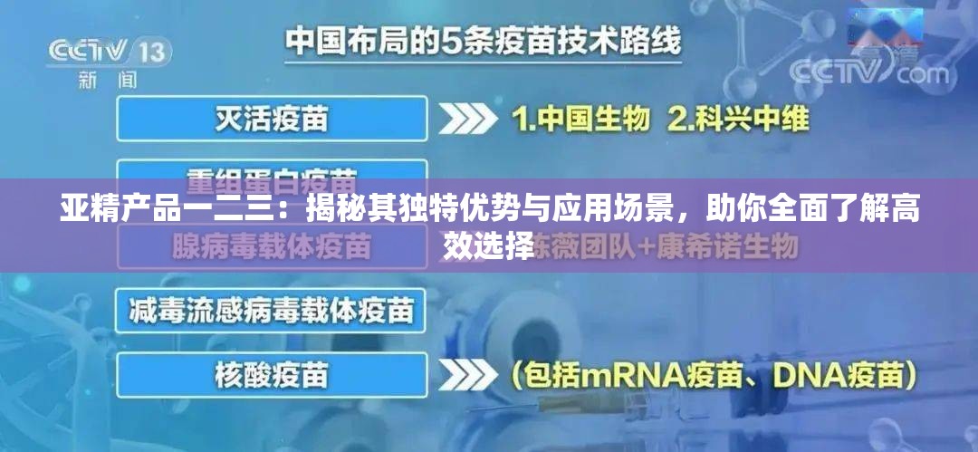 亚精产品一二三：揭秘其独特优势与应用场景，助你全面了解高效选择