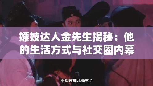 嫖妓达人金先生揭秘：他的生活方式与社交圈内幕全解析