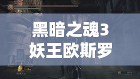 黑暗之魂3妖王欧斯罗艾斯全面打法攻略，资源管理、必备技巧与实战策略解析