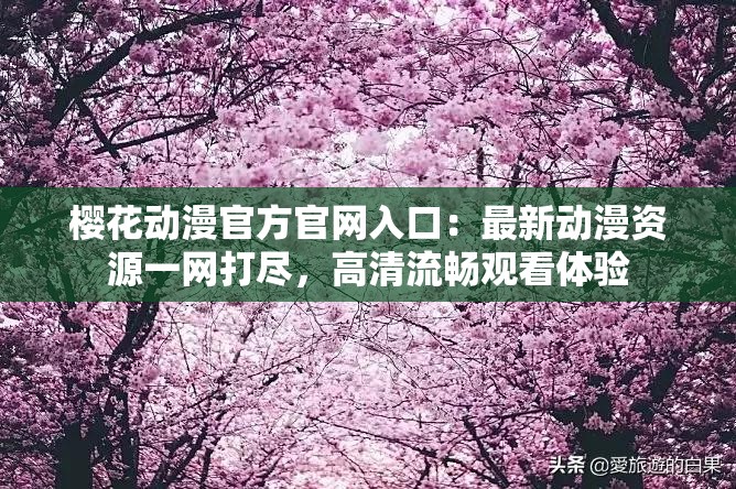 樱花动漫官方官网入口：最新动漫资源一网打尽，高清流畅观看体验