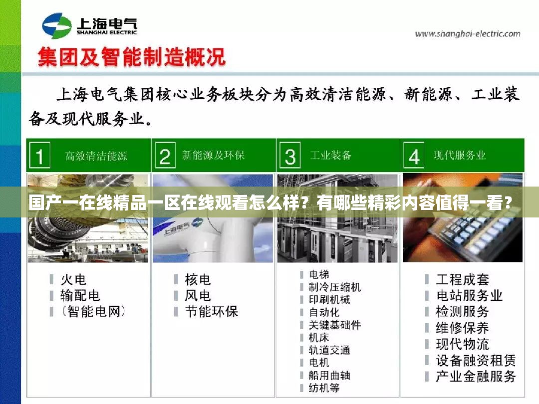 国产一在线精品一区在线观看怎么样？有哪些精彩内容值得一看？