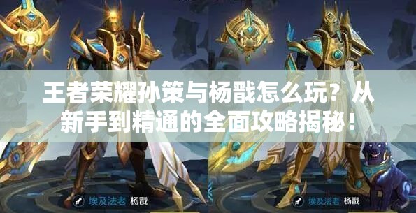 王者荣耀孙策与杨戬怎么玩？从新手到精通的全面攻略揭秘！