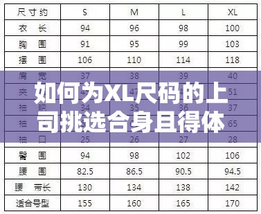 如何为XL尺码的上司挑选合身且得体的职业装？实用指南分享