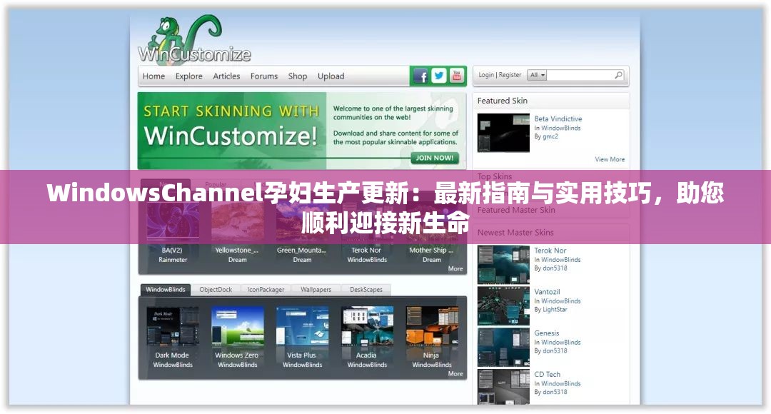 WindowsChannel孕妇生产更新：最新指南与实用技巧，助您顺利迎接新生命