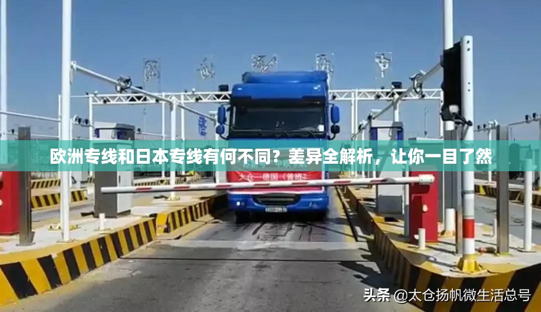 欧洲专线和日本专线有何不同？差异全解析，让你一目了然