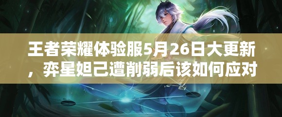 王者荣耀体验服5月26日大更新，弈星妲己遭削弱后该如何应对？