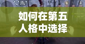 如何在第五人格中选择单枪阵容？单空单慈善家双佣兵搭配深度解析揭秘？