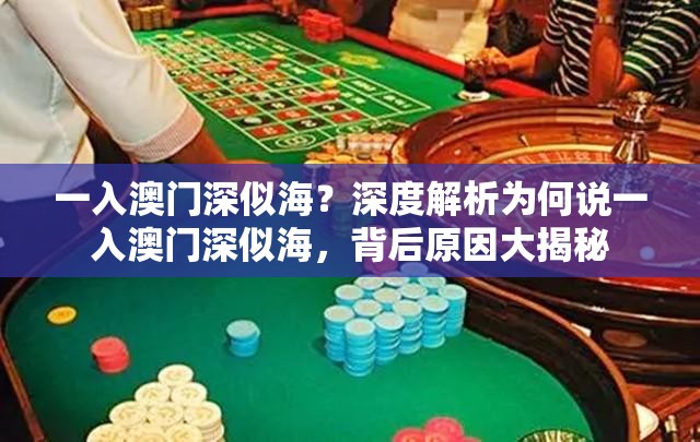 一入澳门深似海？深度解析为何说一入澳门深似海，背后原因大揭秘