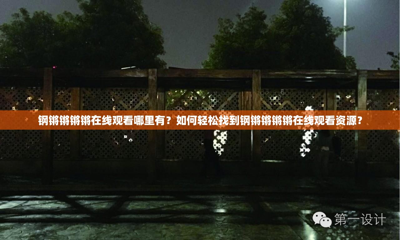 钢锵锵锵锵在线观看哪里有？如何轻松找到钢锵锵锵锵在线观看资源？