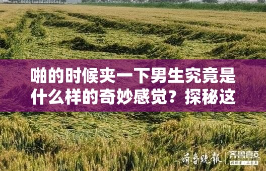 啪的时候夹一下男生究竟是什么样的奇妙感觉？探秘这一独特体验