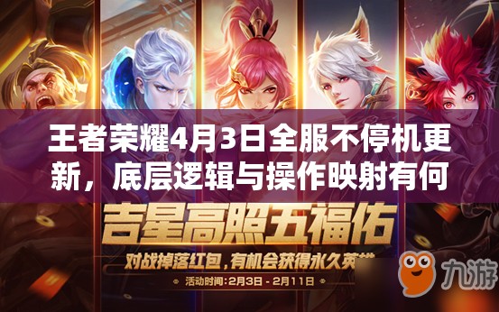 王者荣耀4月3日全服不停机更新，底层逻辑与操作映射有何重大变革？