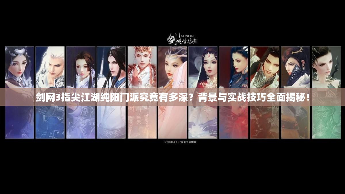 剑网3指尖江湖纯阳门派究竟有多深？背景与实战技巧全面揭秘！