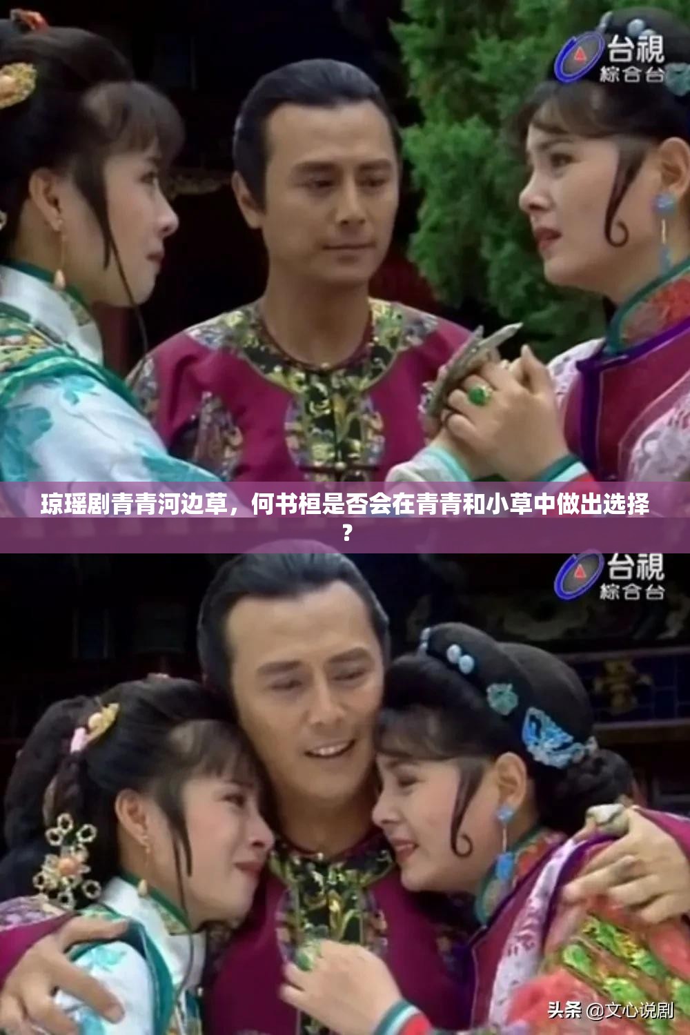 琼瑶剧青青河边草，何书桓是否会在青青和小草中做出选择？