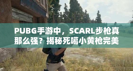 PUBG手游中，SCARL步枪真那么强？揭秘死噶小黄枪完美压枪技巧！