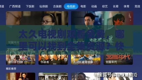 太久电视剧观看免费，哪里可以找到全集资源？快来一探究竟