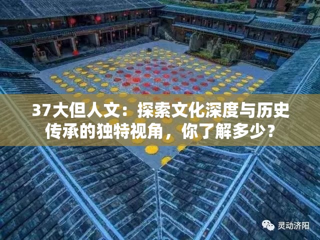 37大但人文：探索文化深度与历史传承的独特视角，你了解多少？