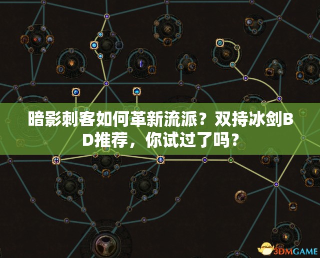 暗影刺客如何革新流派？双持冰剑BD推荐，你试过了吗？