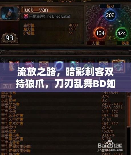 流放之路，暗影刺客双持狼爪，刀刃乱舞BD如何高效管理资源？