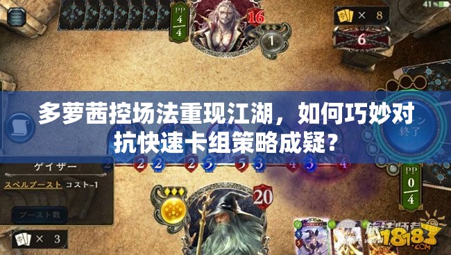 多萝茜控场法重现江湖，如何巧妙对抗快速卡组策略成疑？