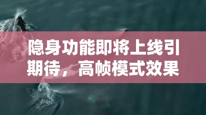 隐身功能即将上线引期待，高帧模式效果不佳，玩家全面攻略何在？